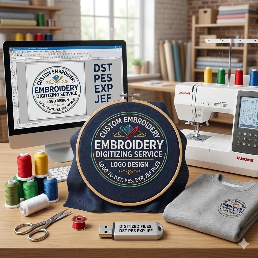 Embroidery Digitizing