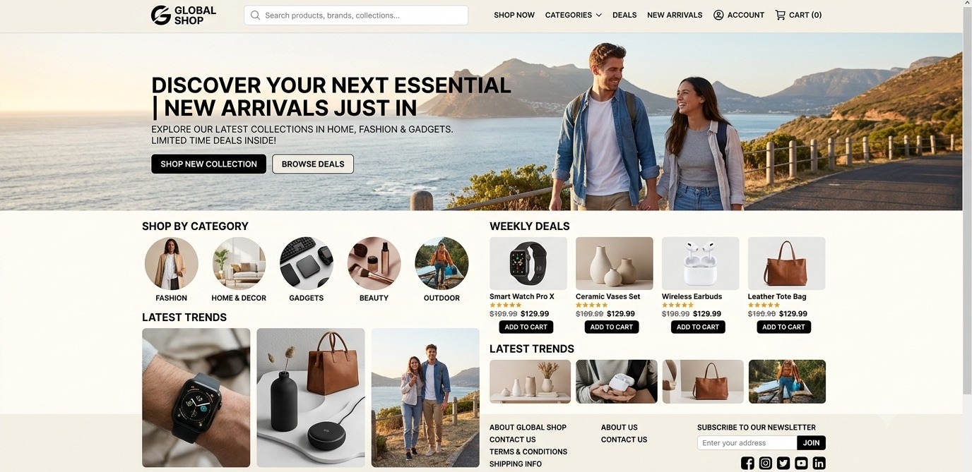 E-Commerce Storefronts