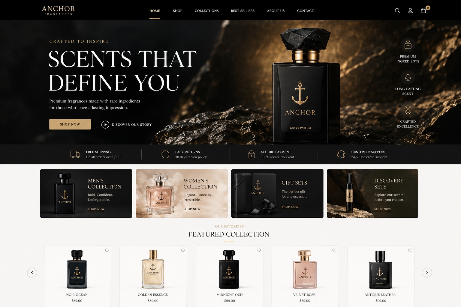Website showcase