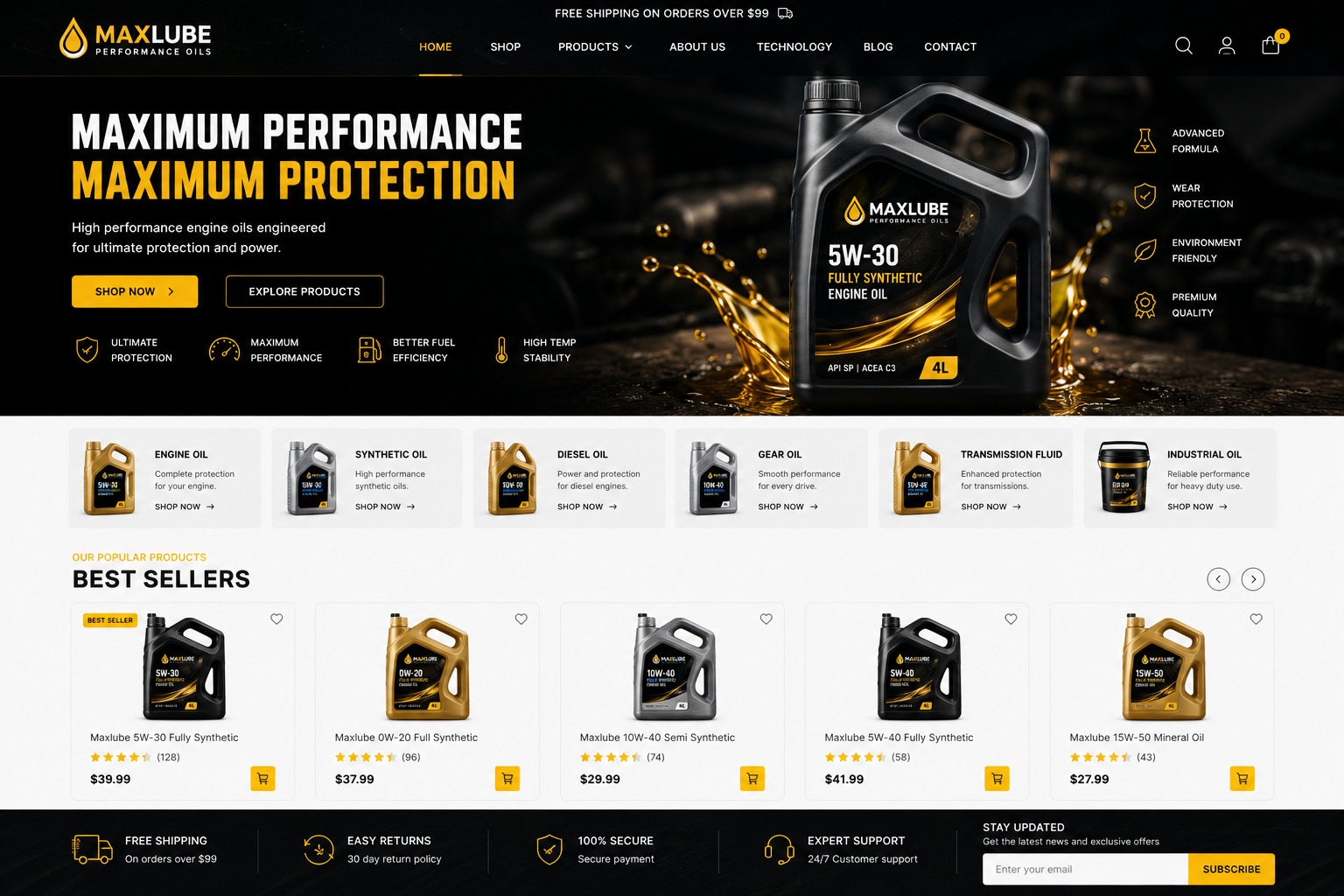 Website showcase